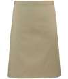 PR151 Colours Mid Length Apron Khaki colour image
